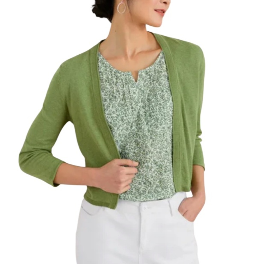 Coastal Seasalt Cornwall NWT Organic Cotton Vanessa Cardigan